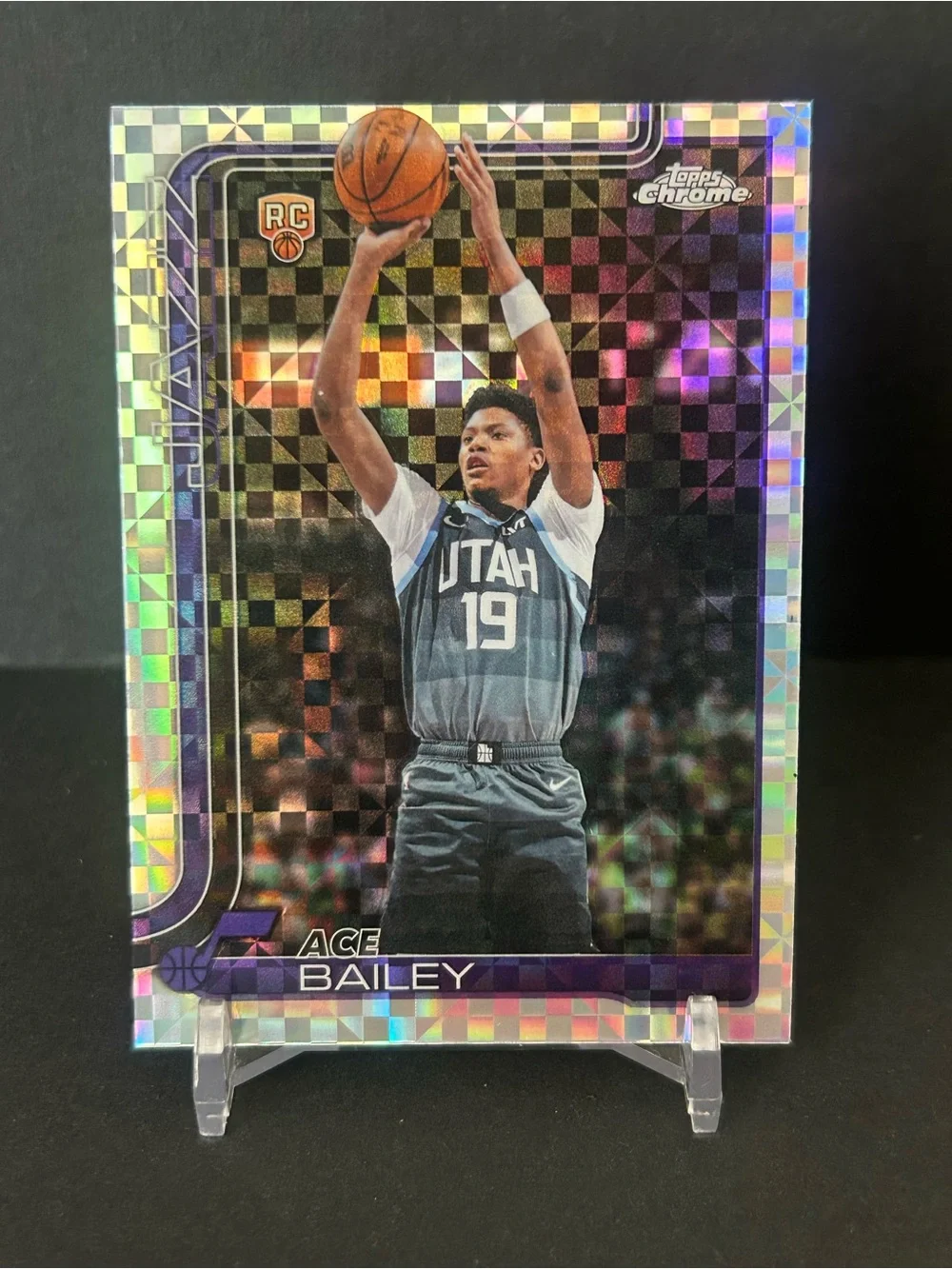 Topps Chrome Ace Bailey - Purple Holo